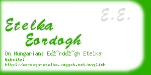 etelka eordogh business card